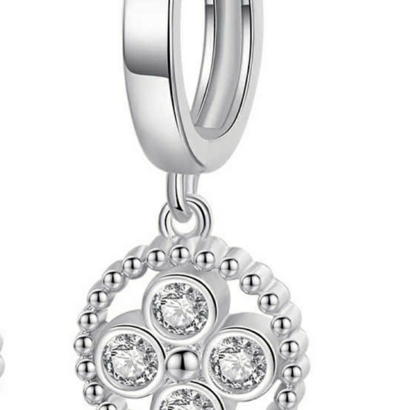 💯💋Host Pic NEW S925 Unique Dangle Zircon Earring - Picture 8 of 13